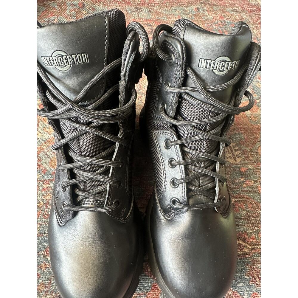 Interceptor Women's Litefast Zippered 6" Soft Toe Tactical/Combat Boots sz 8 - Picture 2 of 16